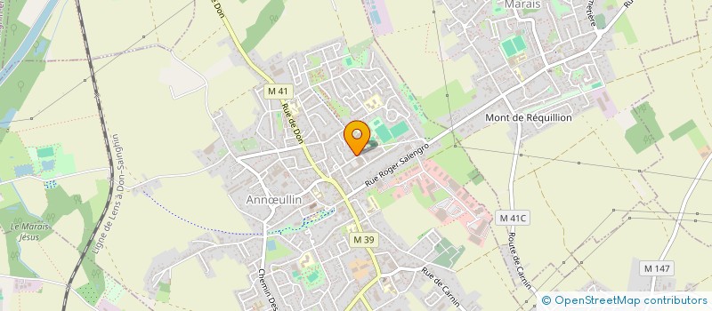 localisation de l'entreprise A FLEUR DE BLE  ANNULLIN