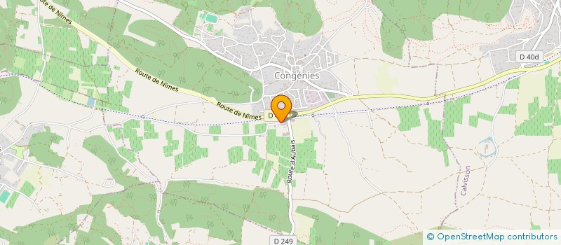 localisation de l'entreprise A FLEUR DE CAMARGUE  CONGENIES