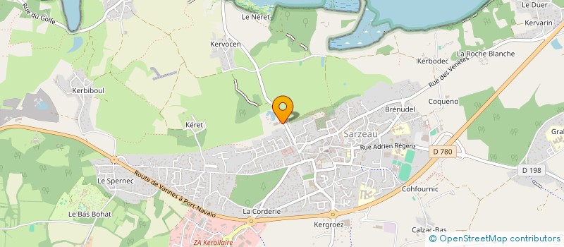 localisation de l'entreprise A FLEUR DE MOT  RIEUX