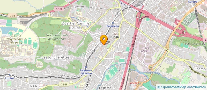 localisation de l'entreprise A FLEUR DE PEAU à PALAISEAU