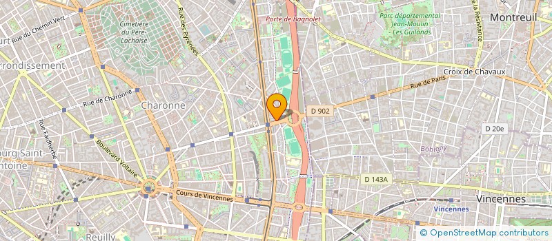 localisation de l'entreprise A FLEUR DE PEAU  PARIS