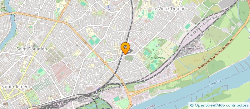 localisation de l'entreprise A FLEUR DE TERRE à NANTES
