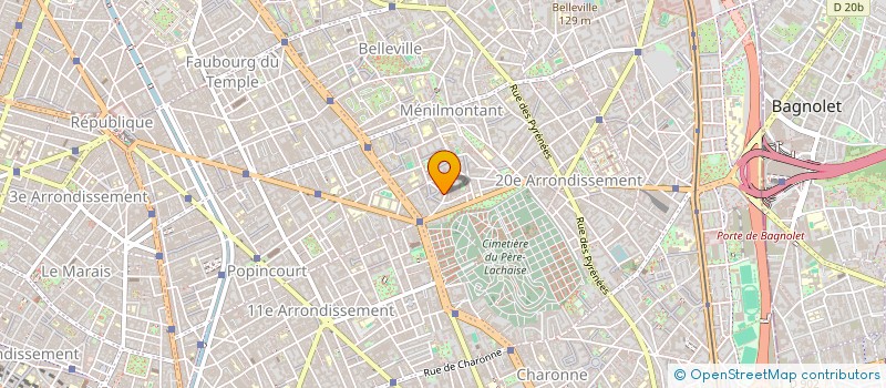 localisation de l'entreprise A FLEUR ET A MESURE  PARIS