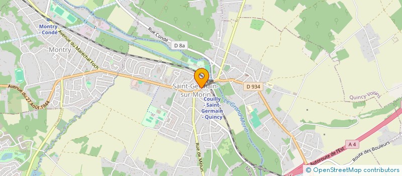 localisation de l'entreprise A FLEURS DE REVES à SAINT-GERMAIN-SUR-MORIN