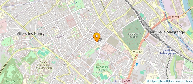 localisation de l'entreprise A FLUCTIBUS OPES  VANDUVRE-LES-NANCY