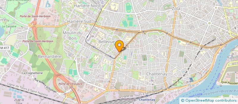 localisation de l'entreprise A-FLUX  PLOUGOUMELEN