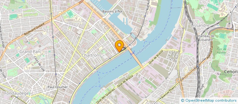 localisation de l'entreprise A FON à BORDEAUX
