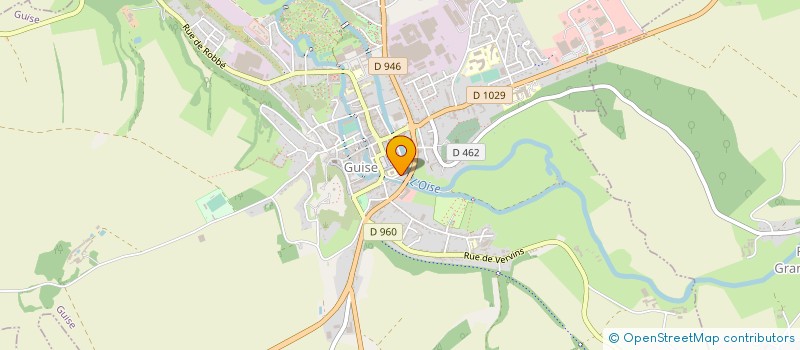 localisation de l'entreprise A FOND EN THIERACHE à GUISE