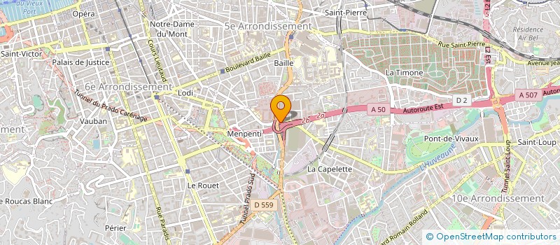 localisation de l'entreprise A FOND LA CAISSE à MARSEILLE