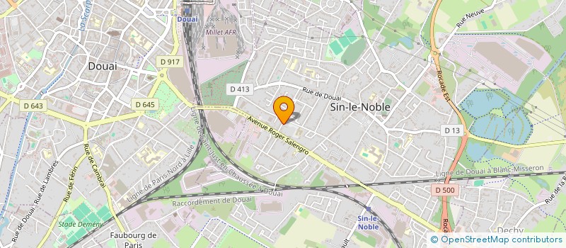 localisation de l'entreprise A FOND LES DEVOIRS  SIN-LE-NOBLE