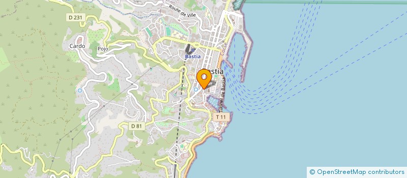 localisation de l'entreprise A FONTANICCHIA à BASTIA