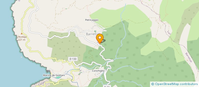 localisation de l'entreprise A FORCA à BARRETTALI
