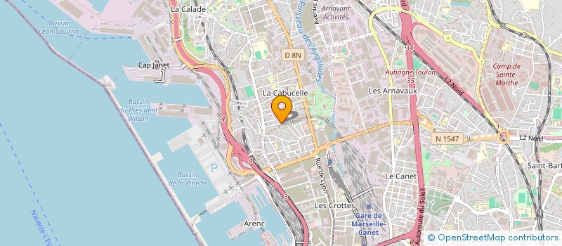 localisation de l'entreprise A FORCE D'ECRIRE  MARSEILLE