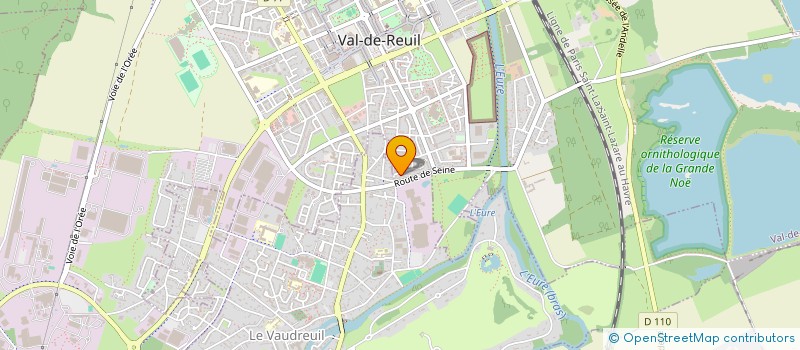 localisation de l'entreprise A. FORILLIERE à VAL-DE-REUIL