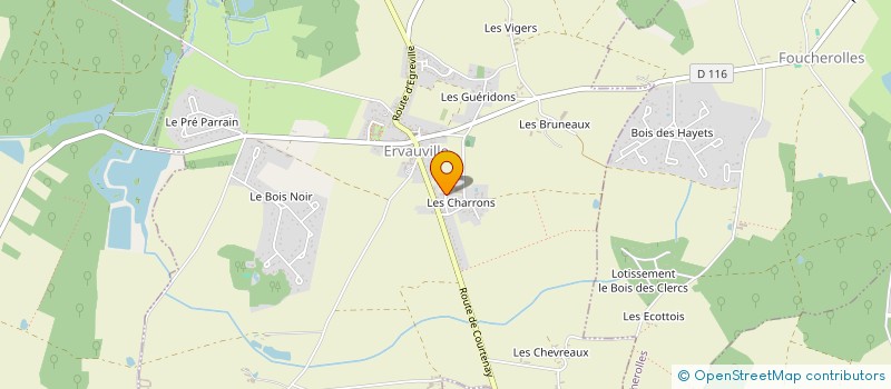 localisation de l'entreprise A FRANCE SERVICES à ERVAUVILLE