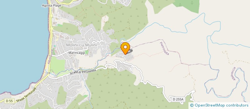 localisation de l'entreprise A FULASCA à PIETROSELLA