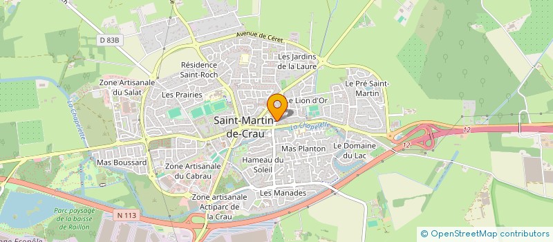 localisation de l'entreprise A FUNTANA à SAINT-MARTIN-DE-CRAU