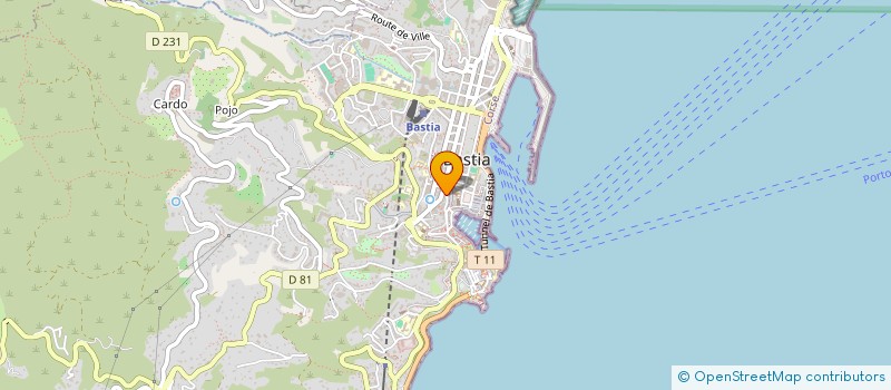 localisation de l'entreprise A FUNTANELLA à BASTIA
