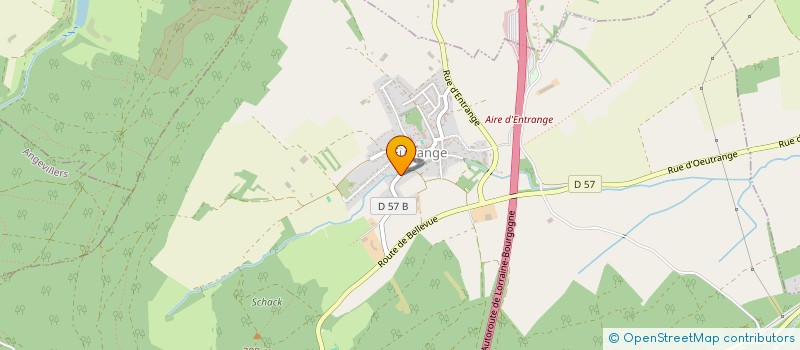 localisation de l'entreprise A.G. à THIONVILLE