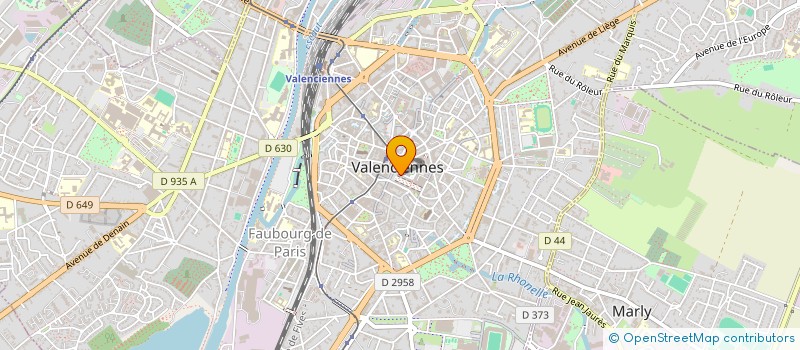 localisation de l'entreprise A & G BAR GAMING à VALENCIENNES