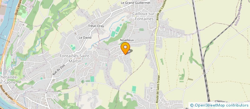 localisation de l'entreprise A G CARRELAGE  CAILLOUX-SUR-FONTAINES