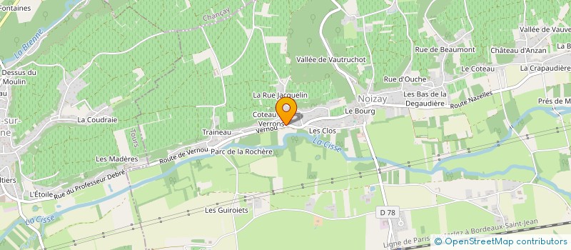 localisation de l'entreprise A.G CARRELAGE  NOIZAY