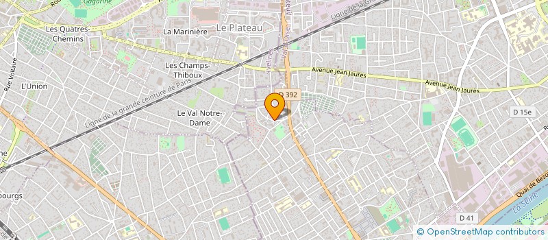 localisation de l'entreprise A G CONSTRUCTION à BEZONS