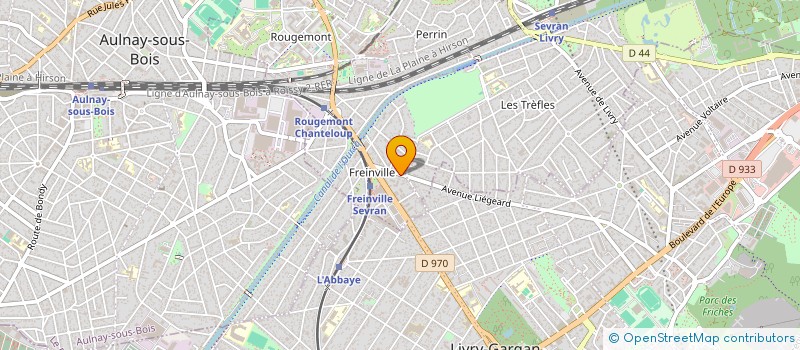 localisation de l'entreprise A.G.D INDUSTRIE à SEVRAN