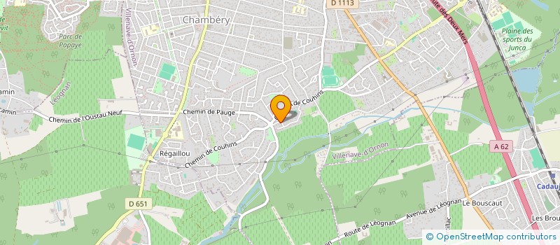 localisation de l'entreprise A.G DIAS  VILLENAVE-D'ORNON