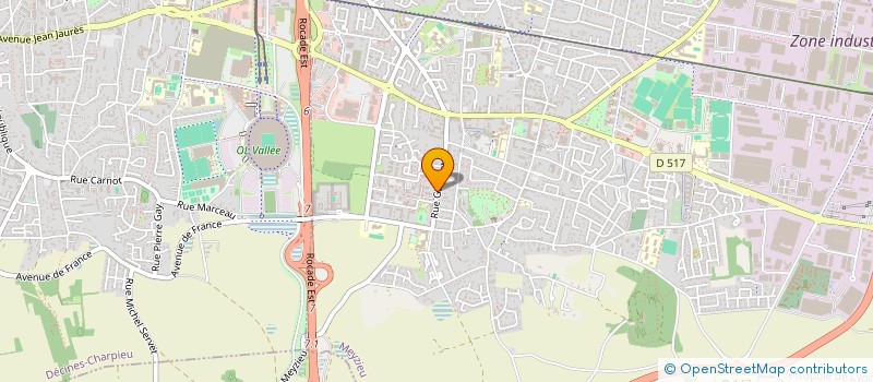 localisation de l'entreprise A.G DISCOUNT  MEYZIEU