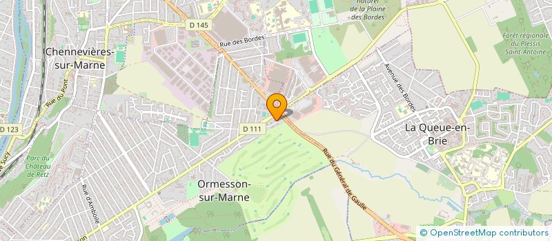 localisation de l'entreprise A.G DRIVER  ORMESSON-SUR-MARNE