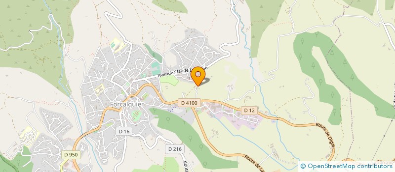 localisation de l'entreprise A G E à FORCALQUIER