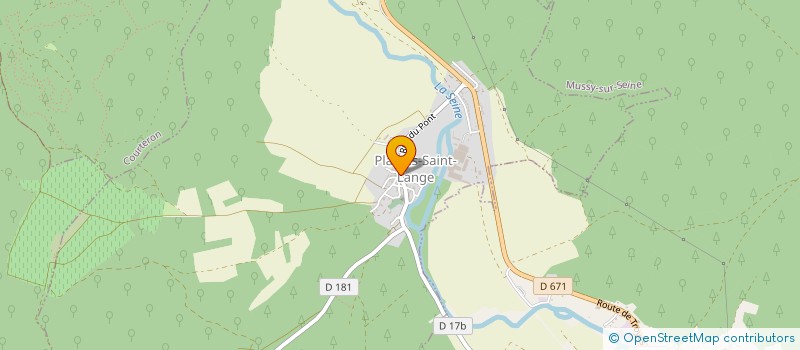 localisation de l'entreprise A.G.E.  COURTERON