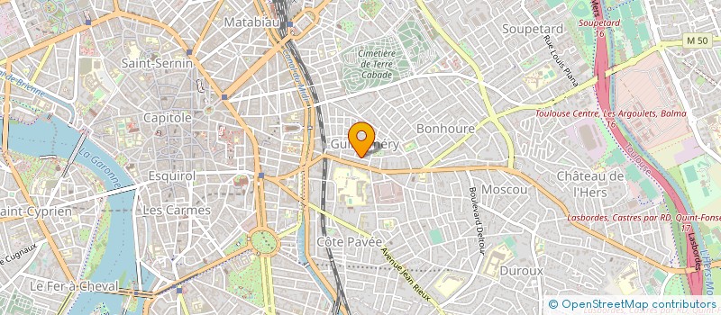 localisation de l'entreprise A.G. EXPERTISE  TOULOUSE