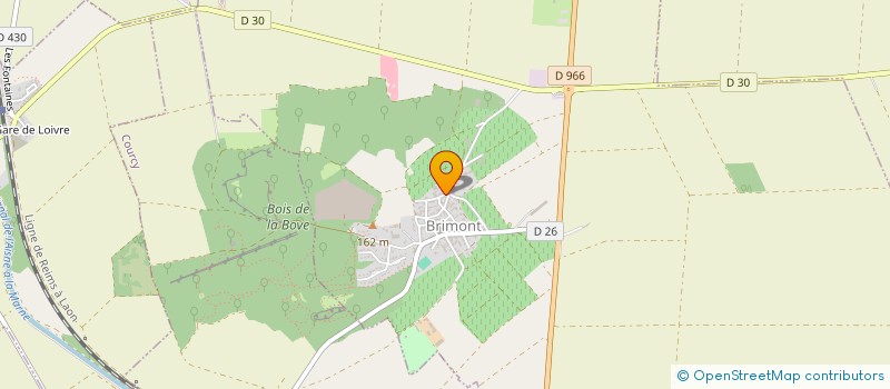 localisation de l'entreprise A G F T  BRIMONT