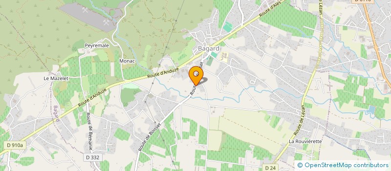 localisation de l'entreprise A G G O MENUISERIE FUNERAIRE  SAINT-JEAN-DU-PIN