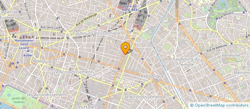 localisation de l'entreprise A G H à PARIS