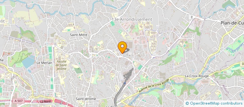 localisation de l'entreprise A.G.H. FORMATIONS ET CONSEILS  MARSEILLE