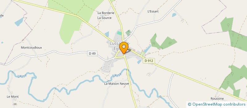 localisation de l'entreprise A.G.I.F.  BAYAC