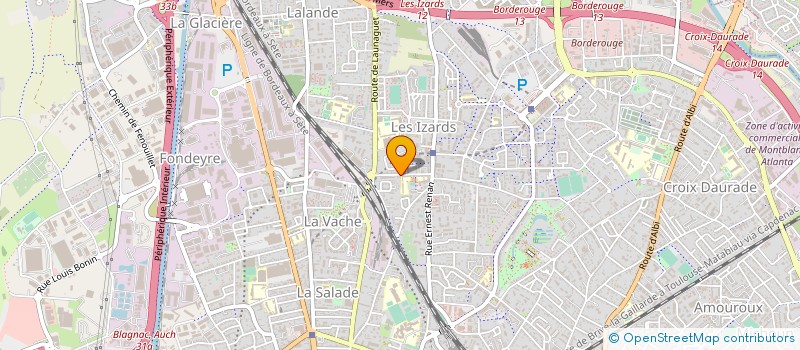 localisation de l'entreprise A.G.I.S.31 à TOULOUSE