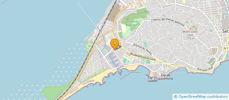 localisation de l'entreprise A.G.I.S.C.C. à SETE