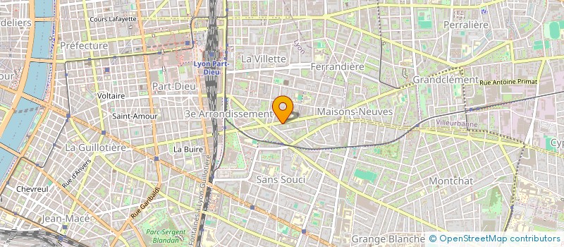 localisation de l'entreprise A G L M à LYON