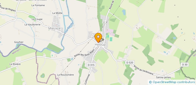 localisation de l'entreprise A.G.L.R à HELOUP