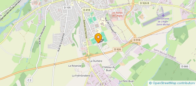 localisation de l'entreprise A.G.M. à L'AIGLE