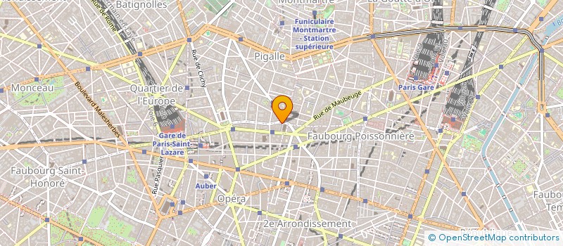 localisation de l'entreprise A.G.M.  PARIS