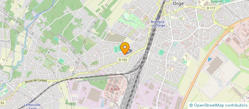 localisation de l'entreprise A.G.M CLOISON à BRETIGNY-SUR-ORGE