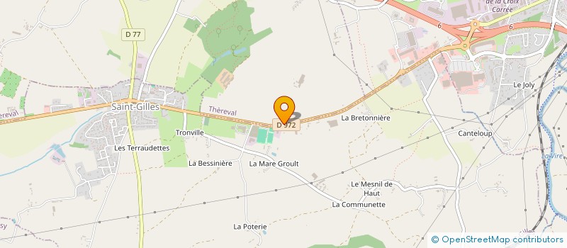 localisation de l'entreprise A G M P  SAINT-GILLES