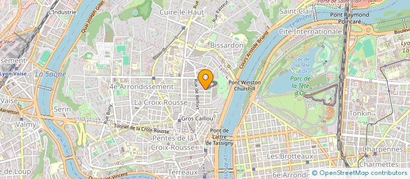 localisation de l'entreprise A.G. MAISON ENF JEUNESSE 4EME à LYON