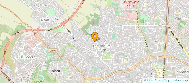 localisation de l'entreprise A.G MANAGEMENT & BUSINESS DEVELOPPEMENT  GRENAY