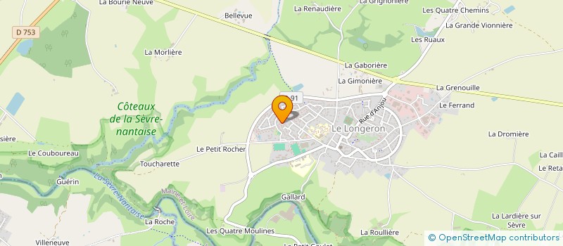 localisation de l'entreprise A.G.P.C  SEVREMOINE